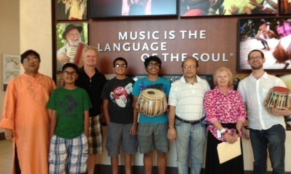 Dhwani Instructors with students at Musical Instrument Museum - Phoenix