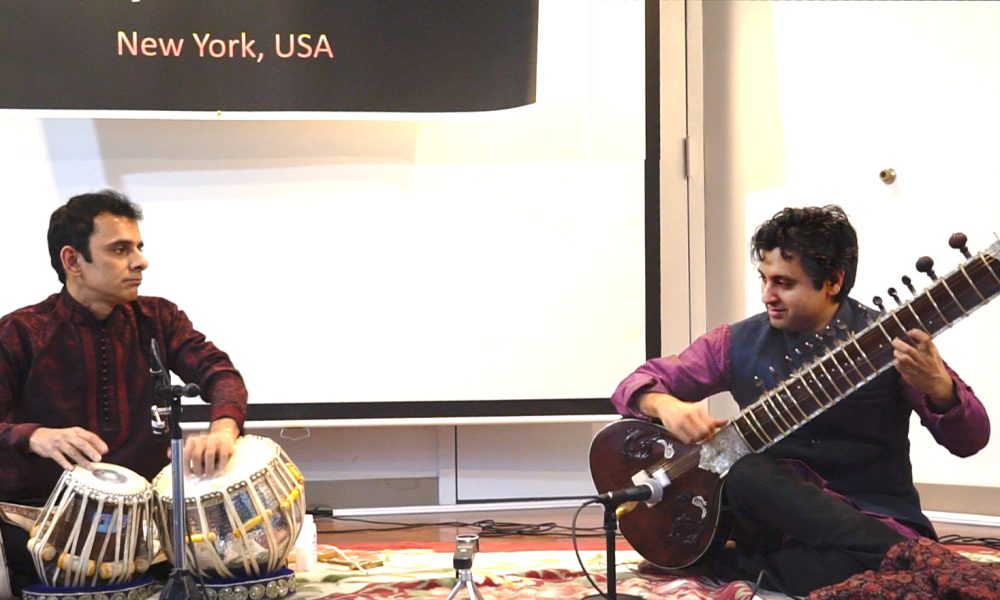 Indro Roy Choudhury (Sitar) with Sri Uchhal Banerjee on Tabla